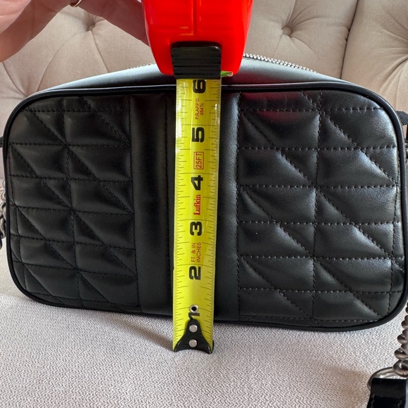 Authentic Gucci Marmont Mixed Matelasse Bag in Black with silver hardware - Picture 10 of 11